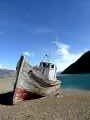 Upsala glacier east face there and back old boat