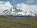 On the way from El Calafate to El Chalten