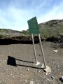 Torres del Paine – high wind sign!!!