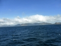 Bright day in Patagonia from ship