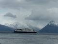 Opposite Eagle Glacier + our boat