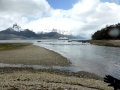 Opposite Eagle Glacier + our boat