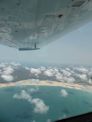 Flying back to Broome – coast line