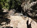 Falls near the Crater