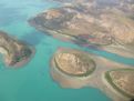 Kimberley coast - from plane