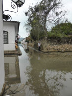 Paraty – tidal flooding of the streets