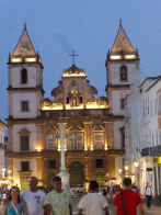 Savaldor – Sao Francisco Church at dusk