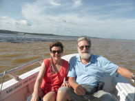 Confluence of Rio Negro and Rio Solimões