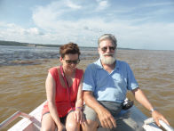 Confluence of Rio Negro and Rio Solimões