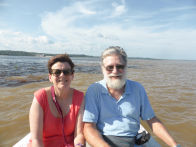 Confluence of Rio Negro and Rio Solimões