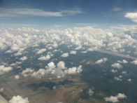 Flying over the Amazon