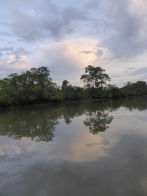 Pantanel – early morning canoe sunrise