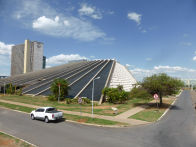 Brasilia – National Theatre now closed