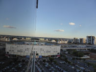 Brasilia – view from our hotel of mall