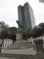 Praça XV – equestrian statue