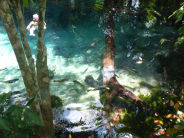 Nobres Blue Lake natural acquarium