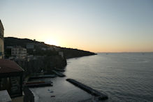 Sorrento view from above the port