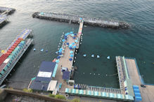 Sorrento view from above the port