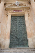 Noto Cathedral door