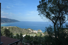 Taormina – view from our hotel