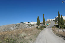 Monte Sant'Angelo you get there by navigating many hairpin turns 