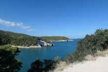 A stone arch near Vieste