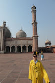 The largest mosque in Delhi + Robyn