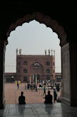 The largest mosque in Delhi