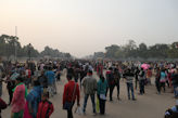 India Gate – crowds
