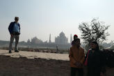 The Taj from the foundations of the black tomb + Nick