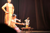 A dance performance at the Music Academy Madras