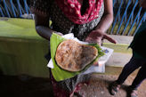 Madurai – food trail pancake with sweet coconut filling