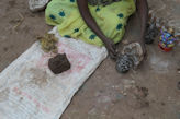 Madurai – 'pottery' villiage cast statues of clay, paper, plaster etc