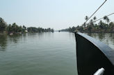 Boat trip on back waters near Alleppey