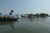 Boat trip on back waters near Alleppey