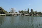 Boat trip on back waters near Alleppey