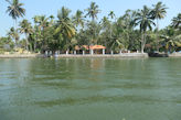 Boat trip on back waters near Alleppey