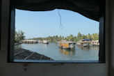 Boat trip on back waters near Alleppey