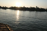 Boat trip on back waters near Alleppey