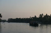 Boat trip on back waters near Alleppey