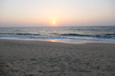 Sunset over the Arabian Sea