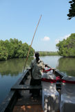 Kallenchery Island tour – boat trip (punting) the engine