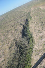 Helicopter flight over Nitmiluk Gorge