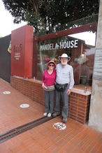 Nelson Mandela House museum + Nick and Robyn