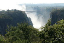 The Zambesi gorge bridge