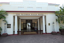Victoria Falls Hotel of its time c1900-10