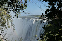 Zambia side of Victoria falls