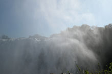 Zambia side of Victoria falls