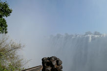 Zambia side of Victoria falls