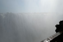 Zambia side of Victoria falls